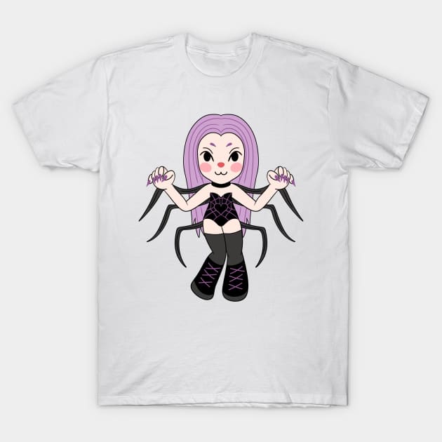 Black Widow Girl T-Shirt by Studio Marita